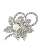 Shein Beautiful Wedding Party Rhinestone Brooch For Women