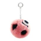 Shein Cap Detail Pom Pom Keychain