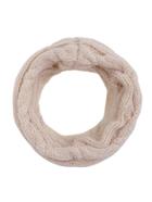 Shein Beige Cable Knit Scarf