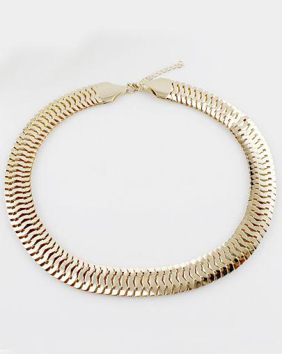 Shein Fashin Gold Chain Necklace