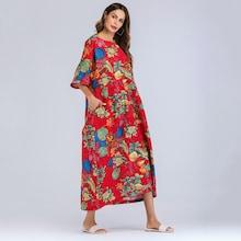 Shein Hidden Pocket Floral Longline Dress