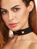 Shein Purple Velvet Gold Ring Vintage Choker Necklace