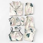 Shein Floral Print Cami Pajama Set With Shirt