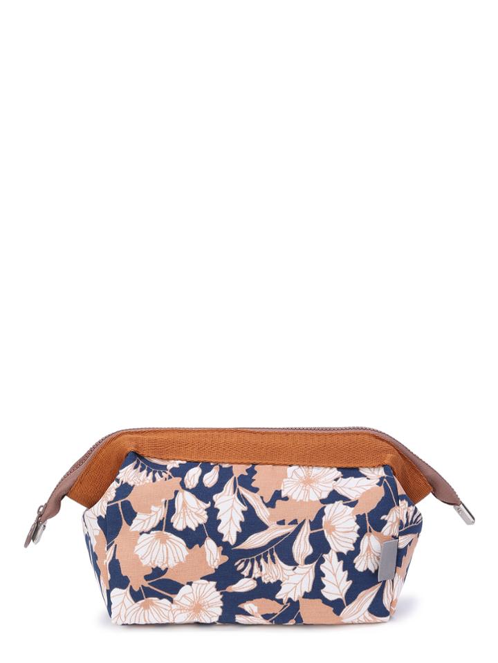 Shein Lotus Print Make Up Bag