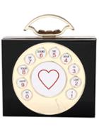 Shein Black Number Pattern Bag