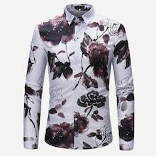 Shein Men Floral Print Shirt