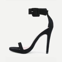 Shein Ankle Strap Pointed Toe Stiletto Sandals