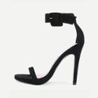 Shein Ankle Strap Pointed Toe Stiletto Sandals