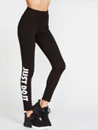 Shein Slogan Print High Waist Leggings