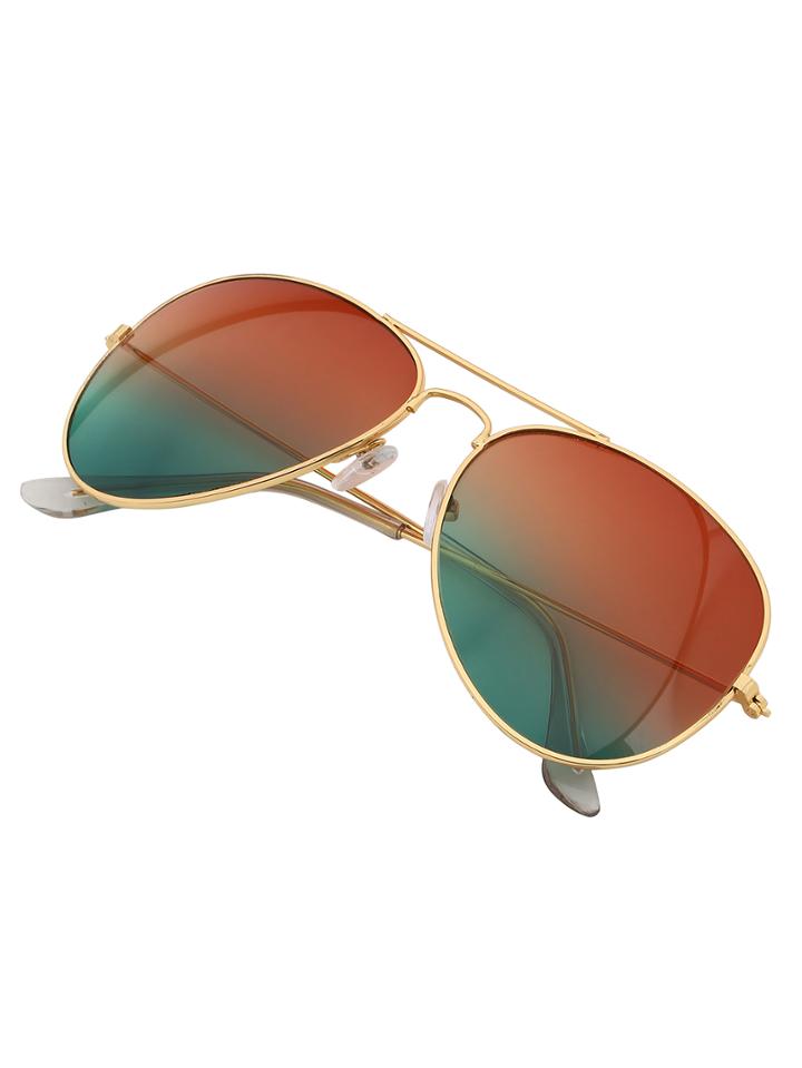 Shein Grey Oval Lens Fashion Sunglasses