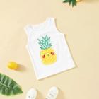 Shein Girls Pineapple Print Vest