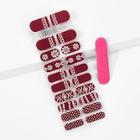 Shein Christmas Nail Sticker 1sheet & Nail File 2pack