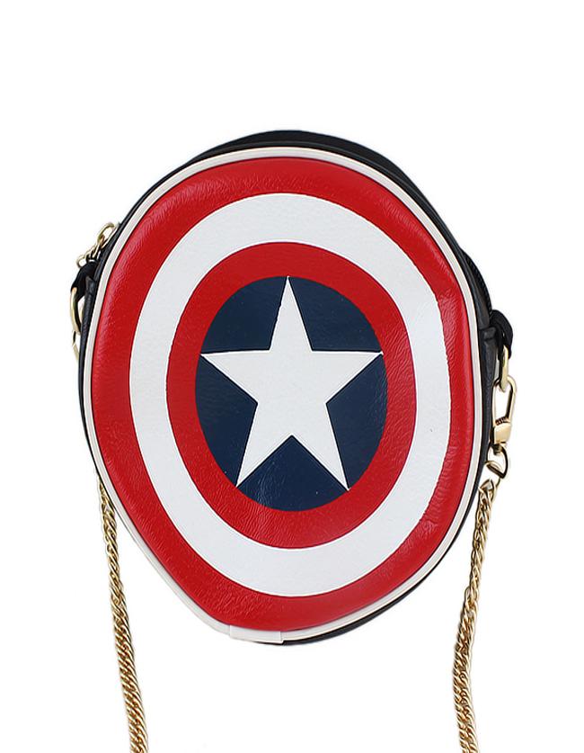 Shein New Arrivals Cute Pu Leather Round Shaped Women Bag Fashion 2015