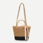 Shein Bow Decorated Straw Bag