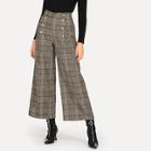 Shein Double Breasted Detail Palazzo Pants