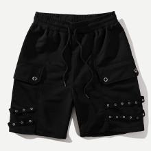Shein Men Pocket Drawstring Shorts