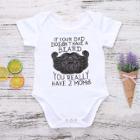 Shein Boys Letter Print Romper