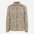 Shein Men Single Breasted Leopard Print Shirt