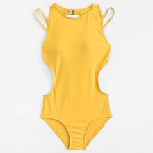 Shein Caged Back Swimsuit