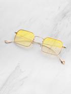 Shein Ombre Square Lens Sunglasses