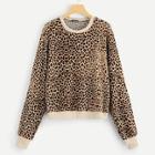 Shein Leopard Print Pullover