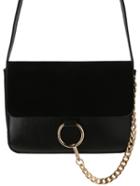 Shein Black Magnetic Chain Embellished Bag