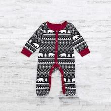 Shein Toddler Boys Geometric & Cartoon Print Jumpsuit