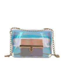 Shein Lock Detail Transparent Crossbody Bag