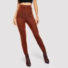 Shein Pocket Patched Wide Waistband Pants