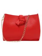 Shein Contrast Color Knotted Buckle Chain Bag