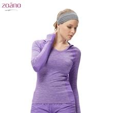 Shein Form Fitting Heathered Knit Hooded Tee