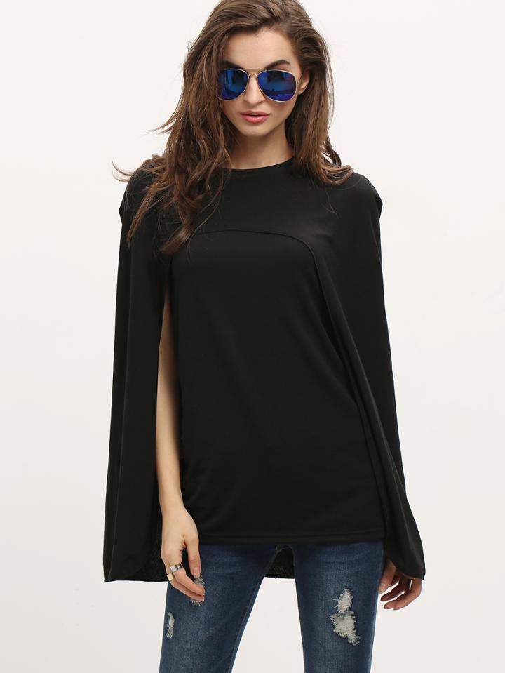 Shein Layered Cape Top