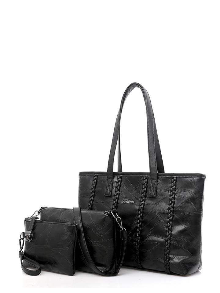 Shein Braid Detail Combination Bag 3pcs