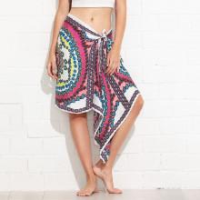 Shein Mixed Flower Print Scarf