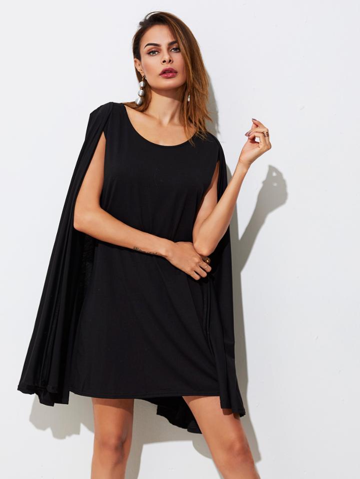 Shein Cape Tee Dress