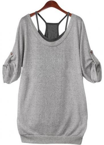 Rosewe Modern Two Pieces Design T Shirt For Girl