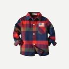Shein Toddler Boys Plaid Shirt