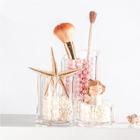 Shein 3components Clear Makeup Storage Bucket