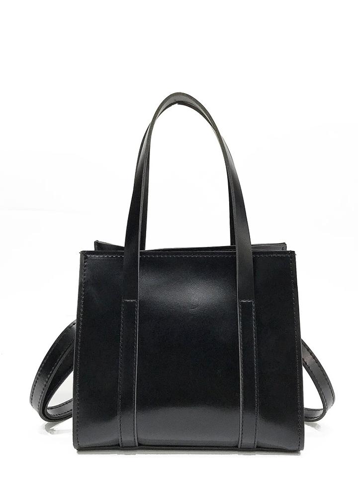 Shein Top Stitch Detail Crossbody Bag