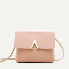 Shein V Cut Flap Crossbody Bag