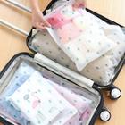 Shein Cactus Print Clear Storage Bag 5pcs