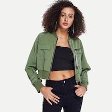Shein Ribbon Crop Jacket