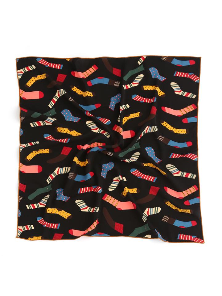 Shein Socks Print Bandana