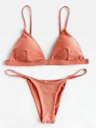 Shein Beach Style Triangle Bikini Set
