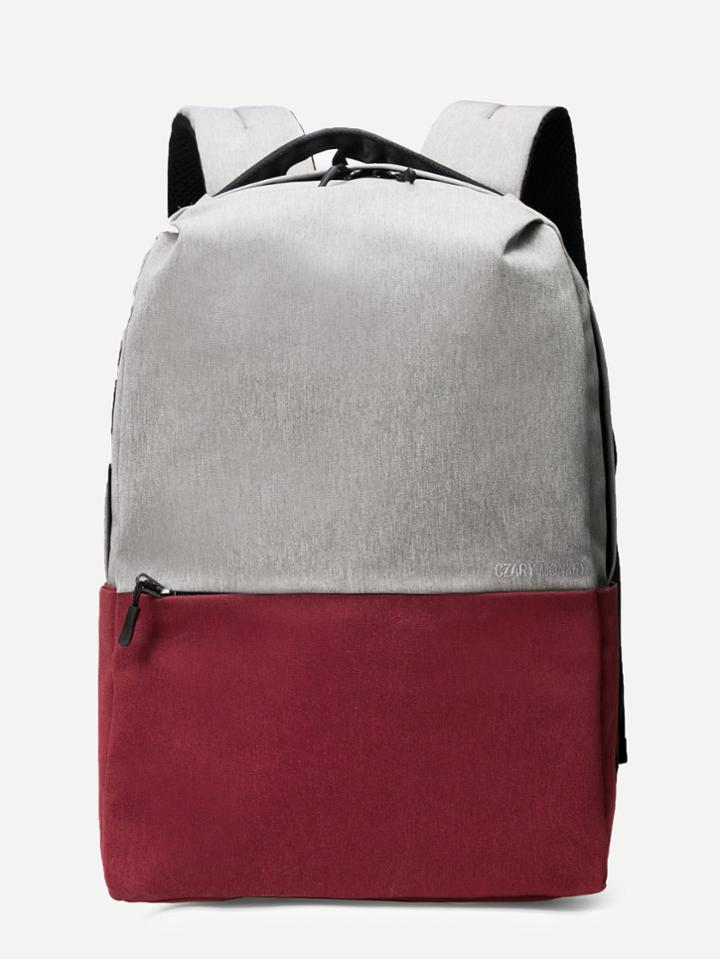 Shein Two Tone Backpacks Bag