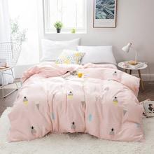 Shein Pineapple & Ice Cream Print Duvet Cover 1pc