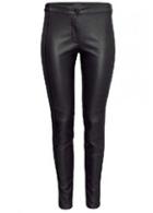 Rosewe Chic Low Waist Black Polyester Leggings For Spring