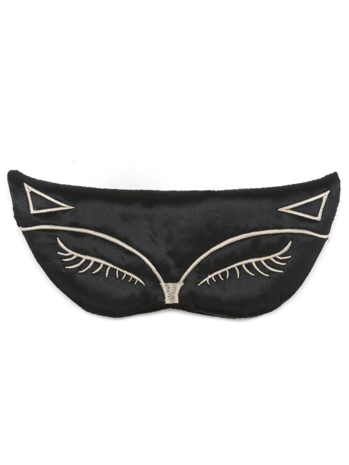 Shein Fox Shaped Embroidery Sleep Mask