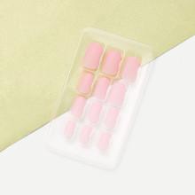 Shein Matt Plain Fake Nails 12pcs