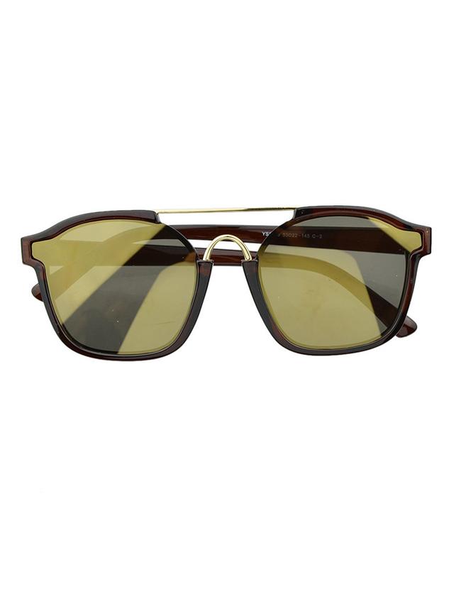 Shein Brown Oversized Sunglasses
